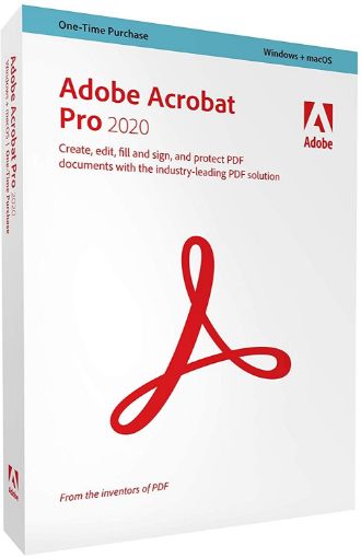 Obrázek Acrobat Pro 2020 ENG WIN+MAC  Box