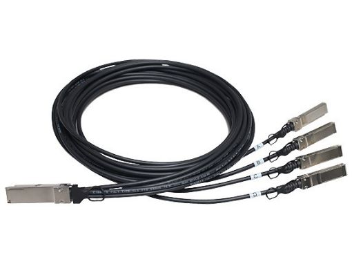 Obrázek HPE X240 QSFP+ 4x10G SFP+ 5m DAC Cable RENEW