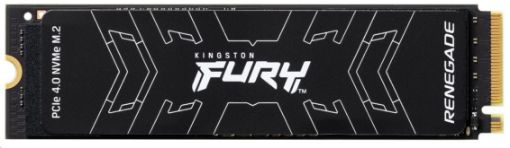 Obrázek Kingston FURY RENEGADE SSD 500GB M.2 2280 NVMe™ PCIe Gen 4 (R 7300MB/s; W 3900MB/s)