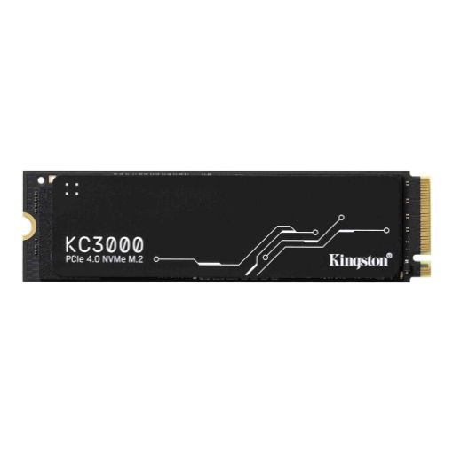 Obrázek Kingston SSD 2TB (2048GB) KC3000 M.2 2280 NVMe™ PCIe Gen 4 (R 7000MB/s; W 7000MB/s)