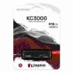 Obrázek Kingston SSD 512GB KC3000 M.2 2280 NVMe™ PCIe Gen 4 (R 7000MB/s; W 3900MB/s)