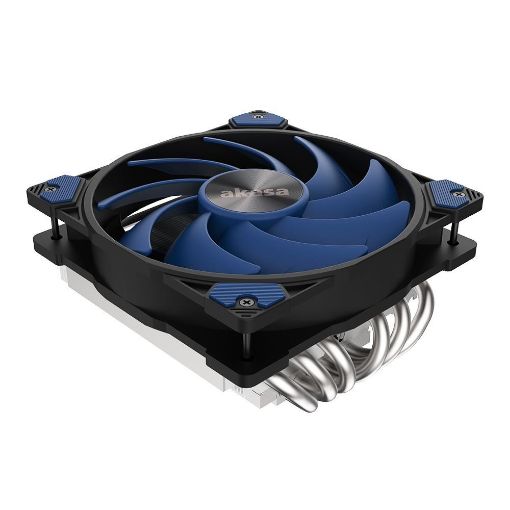 Obrázek AKASA chladič CPU ALUCIA H6L (Height of 67mm), 12cm fan