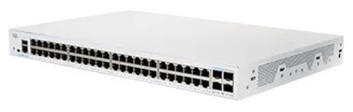 Obrázek Cisco switch CBS350-48T-4G-UK, 48xGbE RJ45, 4xSFP - REFRESH