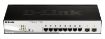 Obrázek D-Link DGS-1210-08P 10-port Gigabit Smart PoE Switch, 8x GbE PoE+, 2x SFP, PoE 65W, fanless