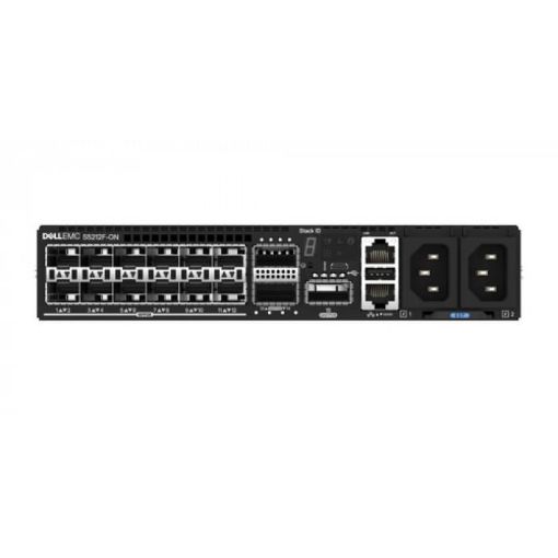 Obrázek Dell EMC S5212F-ON Switch, 12x 25GbE SFP28, 3x 100GbE QSFP28 ports, IO to PSU air, 2x PSU, OS10