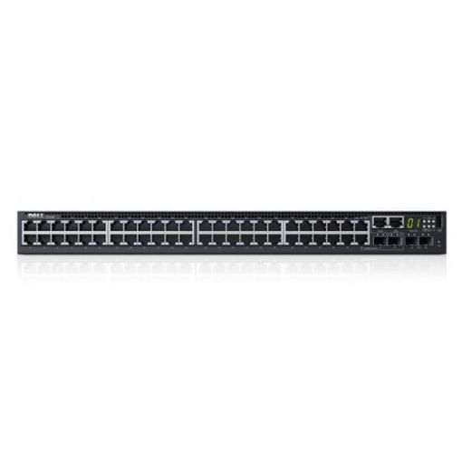 Obrázek Dell Networking S3148 L3 48x 1GbE 2xCombo 2x 10GbE SFP+ fixed ports Stacking IO to PSU airflow 1x AC PSU