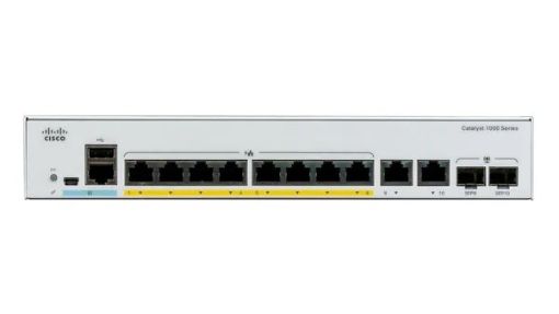 Obrázek Cisco Catalyst C1000-8FP-E-2G-L, 8x10/100/1000, 2xSFP/RJ-45, PoE - REFRESH