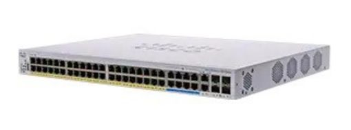 Obrázek Cisco switch CBS350-48NGP-4X-EU, 40xGbE, 8x5GbE, 4x10GbE, PoE+, 740W