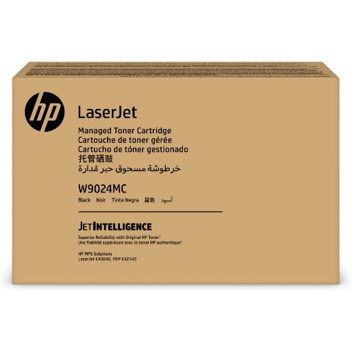 Obrázek HP W9024MC High Yield Black Managed Original LaserJet Toner Cartridge - CONTRACT (11,500 pages)