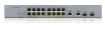 Obrázek Zyxel GS1350-18HP 18 Port smart managed CCTV PoE switch, long range, 250W, 16x GbE, 2x combo RJ45/SFP