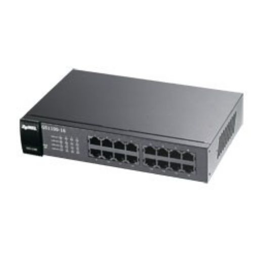 Obrázek Zyxel GS1100-16 v3 16-port Gigabit Ethernet Switch, fanless