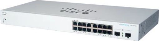 Obrázek Cisco switch CBS220-16T-2G (16xGbE,2xSFP,fanless)