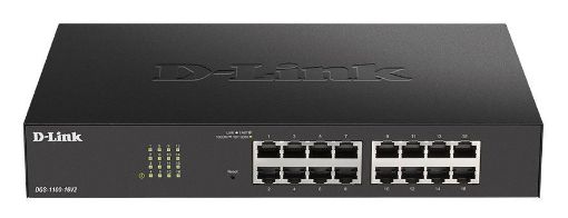 Obrázek D-Link DGS-1100-16V2 16-Port Gigabit Smart Managed Switch, fanless